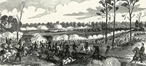 Warfare Prints: American Civil War, Battle of Shiloh, 1862
