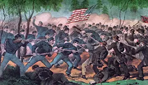 12th Prints: American Civil War, Battle of Spotsylvania, 1864