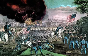 Ives Prints: American Civil War, Capture of Atlanta, 1864