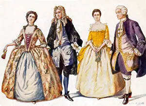 2015 Prints: American Colonial Fashion, 18th Century