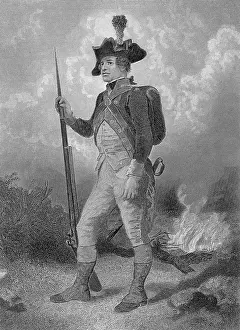 Alonzo Prints: American Continental Soldier
