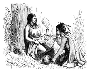 Smoke Prints: American Indian Midwife, Medicinal Tobacco