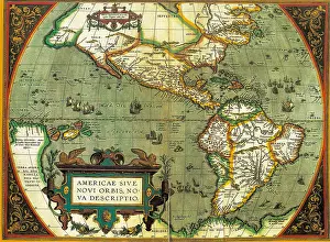Abraham Prints: The Americas, 1584