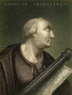 Explorer Prints: Amerigo Vespucci, Italian Explorer