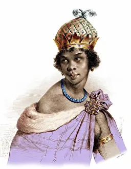 Kingdoms Prints: Ana Nzinga, Angolan Queen