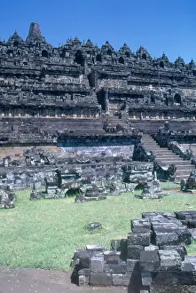 Travel Prints: Ancient Borobudar Temple
