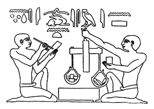 Kingdoms Prints: Ancient Egyptian Scales, Fifth Dynasty