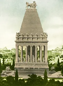 Empire Prints: Ancient Wonder of the World, Tomb of Mausolus