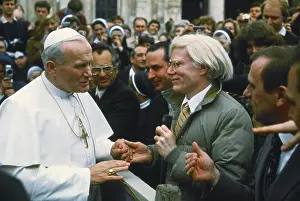 Religious Prints: Andy Warhol and Pope John Paul II