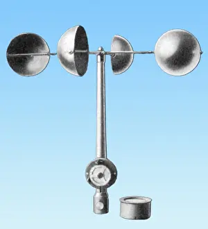 Science Prints: An Anemometer