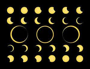 Spot Prints: Annular Solar Eclipse