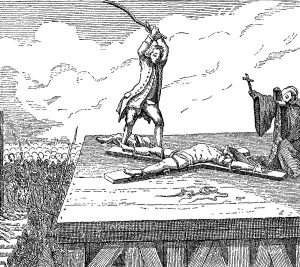 Cruelty Prints: Antoine Desrues Tortured on Breaking Wheel, 1777
