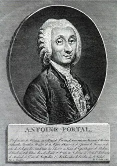 Historian Prints: Antoine Portal, French Anatomist