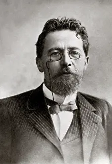 Dramatist Prints: Anton Chekhov, Russian Physician and Author