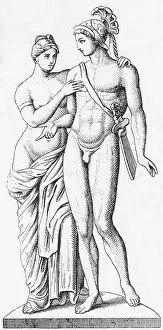 Pantheon Prints: Aphrodite and Ares, Greek Olympians