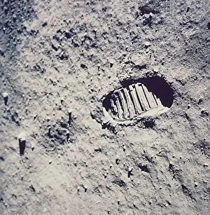 20th Prints: Apollo 11, Bootprint