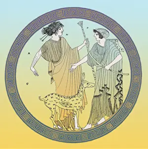 Goddess Prints: Apollo and Artemis