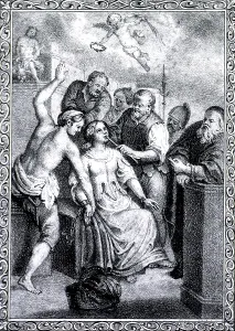 Martyr Prints: Apollonia, Patron Saint of Dentistry