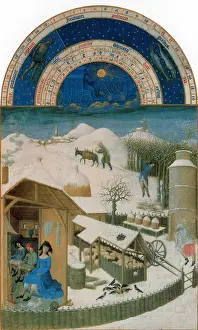 Berry Prints: Aquarius Passing Into Pisces, 1416