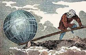 Globe Prints: Archimedes, Ancient Greek Polymath