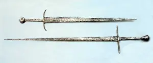 Knighthood Prints: Arming Sword AKA Knightly Sword, Medieval Weapon