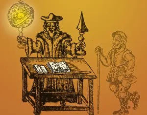 Middles Prints: Astrologer, 1490