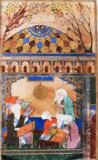 Science Prints: Astrologer Tusi with Pupils