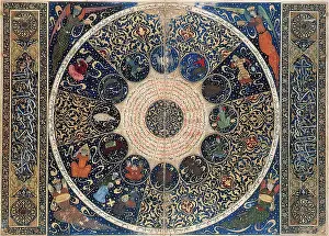 Fifteenth Prints: Astrological Horoscope