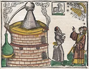 Device Prints: Astrological Influence on Alchemy, 1512