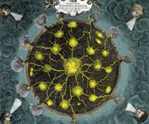 Volcanoes Prints: Athanasius Kircher, Volcanoes, 1664