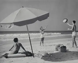 Vintage Nostalgia Prints: Atlantic Beach, NC