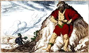 Medusa Prints: Atlas and Perseus, Greek Mythology