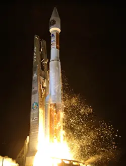 Astronomy Prints: Atlas V Rocket Taking Off
