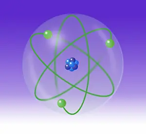 Subatomic Prints: Atomic Model, Illustration