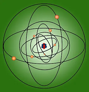 Atom Prints: Atomic Structure Model