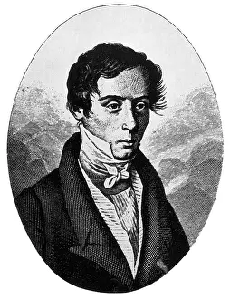 Lenses Prints: Augustin Fresnel, French Physicist