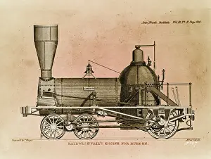 More Science & Medical Prints: Baldwin Steam Locomotive, 1841