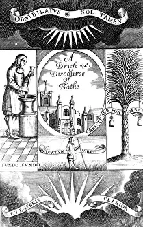Therapy Prints: Balneology, A Discourse of Bathe, 1676