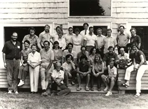 Maize Prints: Barbara McClintock with Cold Spring Harbor Laboratory researchers, 1984