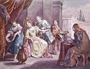 Child Prints: Barber-Surgeon, Bloodletting
