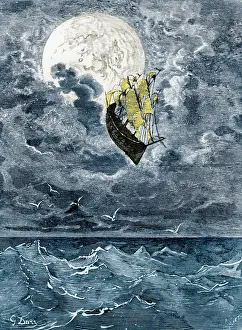Moon Prints: Baron Munchausen, A Voyage to the Moon