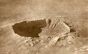 Planetary Prints: Barringer Crater