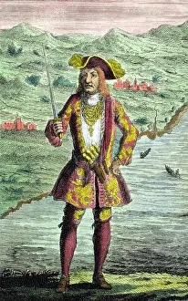 Benjamin Prints: Bartholomew Roberts, Welsh Pirate
