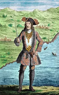 Benjamin Prints: Bartholomew Roberts, Welsh Pirate