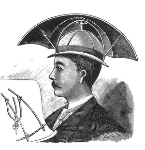 Protect Prints: Bartine's Sunshade Hat, 1890