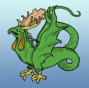 Serpents Prints: Basilisk, Legendary Creature