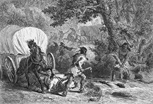 Wagon Prints: Battle of Bloody Brook, 1675