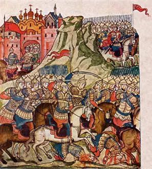 Middles Prints: Battle of Kulikovo, 1380