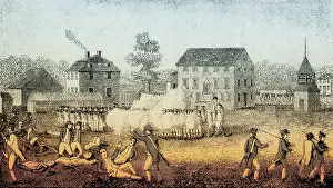 Continental Prints: Battle of Lexington, 1775