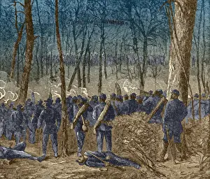 Robert Prints: Battle of the Wilderness, 1864